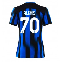 Maglie da calcio Inter Milan Alexis Sanchez #70 Prima Maglia Femminile 2023-24 Manica Corta